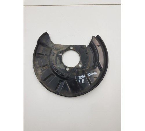 Кожух пыльник тормозного диска задний правый