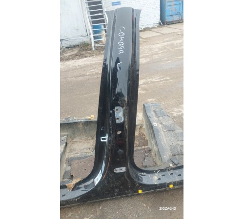 Порог со стойкой(левый)