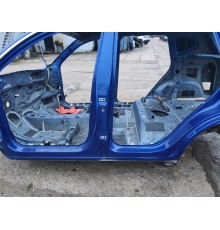 Порог со стойкой левый