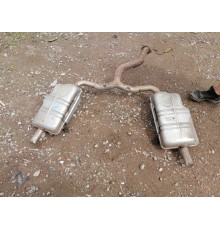 Глушитель задняя часть