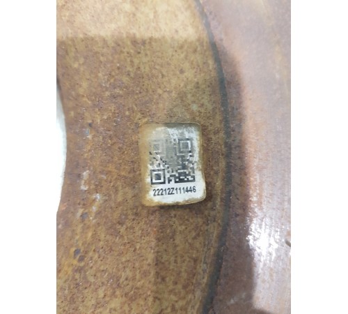 Диск тормозной задний левый