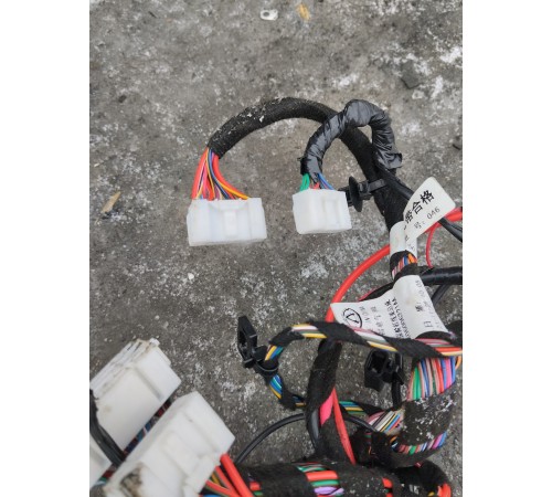 Электропроводка моторного отсека