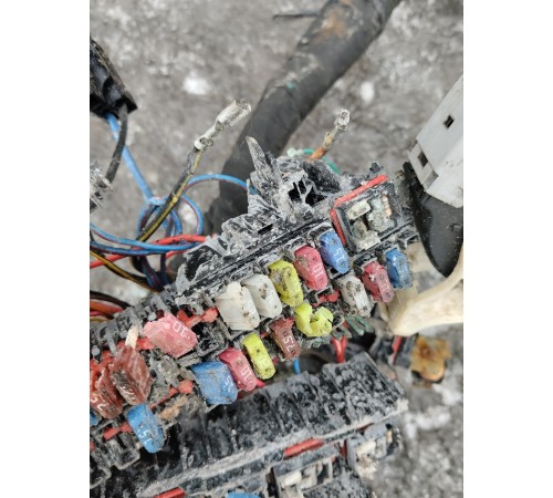 Электропроводка моторного отсека