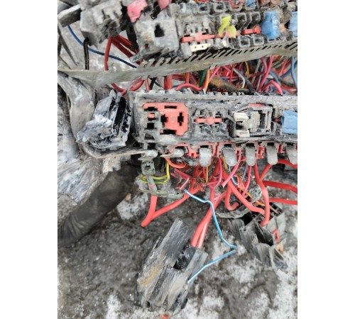 Электропроводка моторного отсека