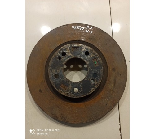 Тормозной диск (передний, левый)