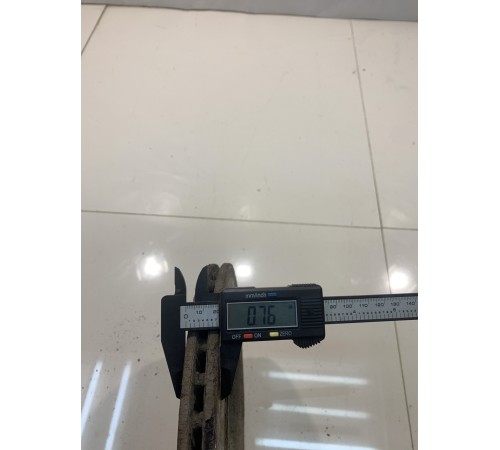 Диск тормозной передний левый