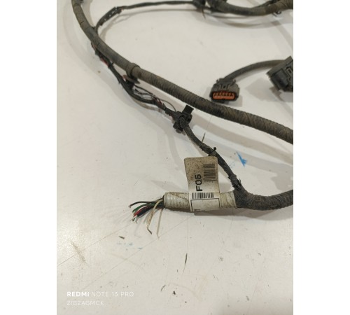 Проводка переднего бампера