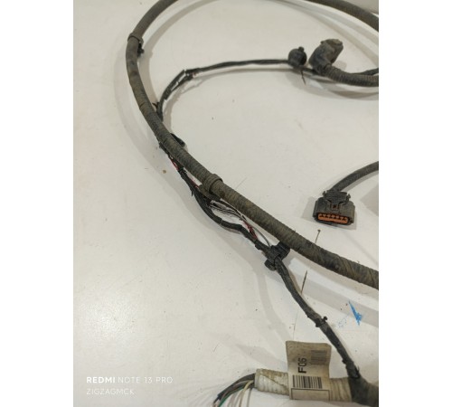 Проводка переднего бампера