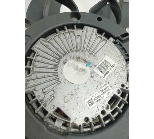 Вентилятор охлаждения двигателя с диффузором