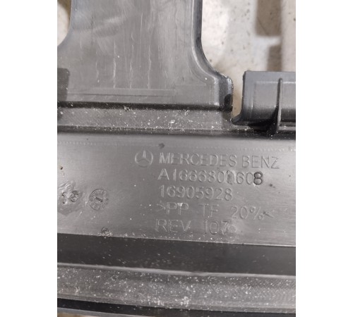 Накладка торпедо правая