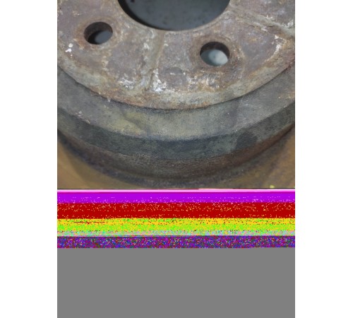 Тормозной диск (задний, левый)