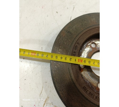 Диск тормозной задний