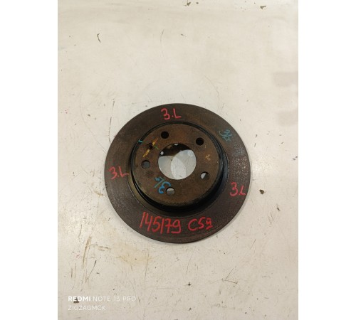 Диск тормозной задний