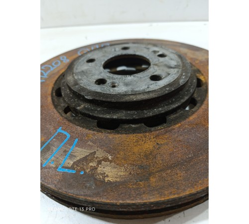 Диск тормозной передний вентелируемый