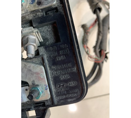 Электропроводка подкапотная