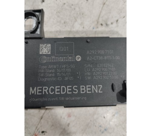 Блок управления крышкой багажника