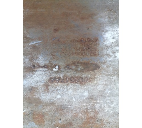 Средняя часть глушителя с катализатором