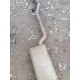 Средняя часть глушителя с катализатором