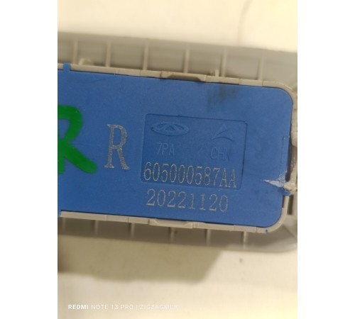 Плафон внутреннего освещения салона задний правый