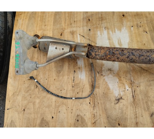 Глушитель с приемной трубой