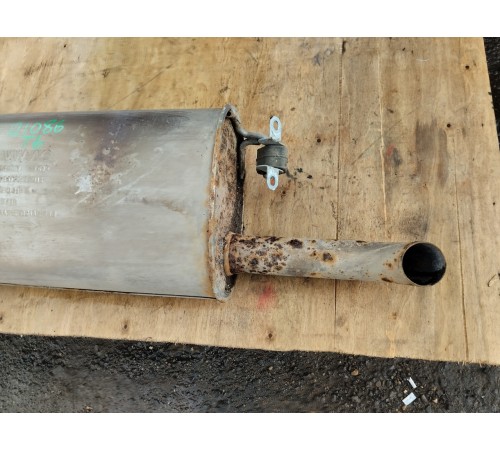 Глушитель с приемной трубой