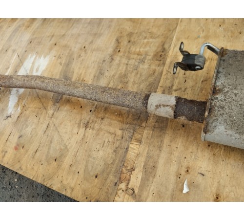 Глушитель с приемной трубой