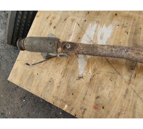 Глушитель с приемной трубой