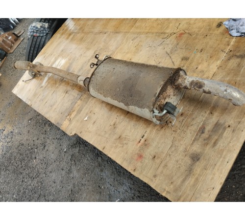 Глушитель с приемной трубой