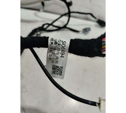 Электропроводка крышки багажника