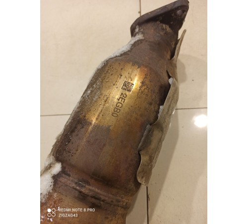 Средняя часть глушителя