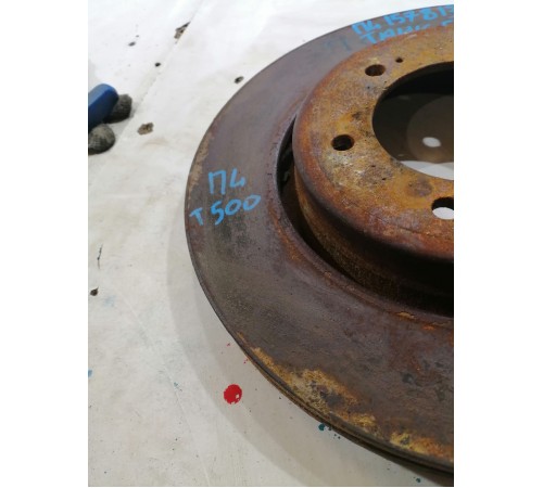 Диск тормозной передний