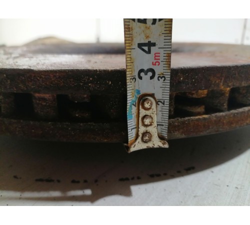 Диск тормозной передний