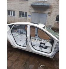 Порог со стойкой правый