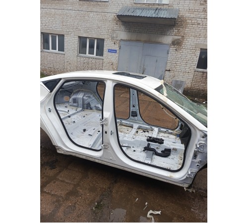 Порог со стойкой правый