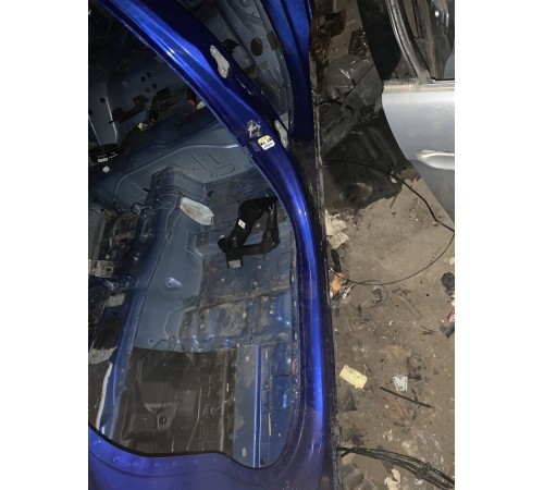 Порог со стойкой (левый)