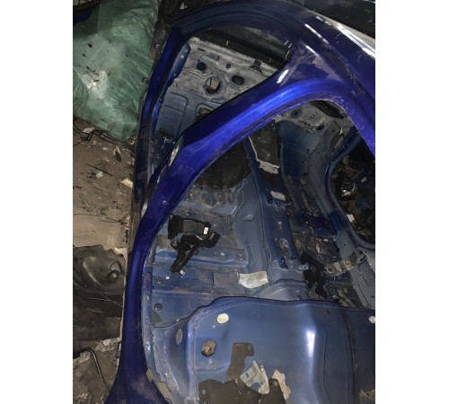 Порог со стойкой (левый)