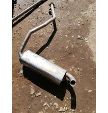 Глушитель задняя часть