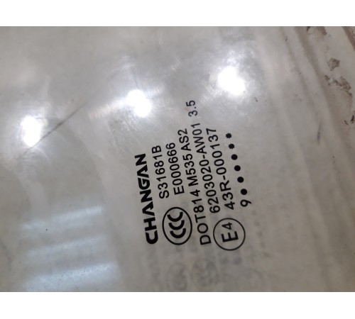 Стекло двери (заднее, правое)