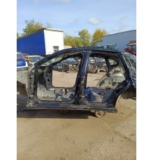 Порог со стойкой левый