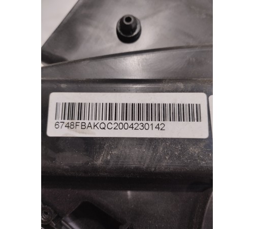 Корпус отопителя (печки) задний