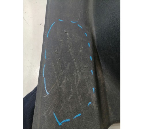 Накладка порога задняя правая