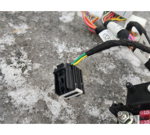 Электропроводка подторпедная