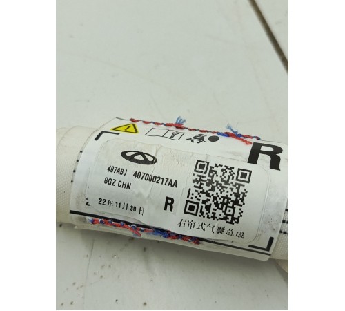 Подушка (шторка) безопасности правая