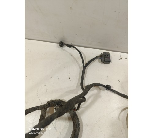 Проводка переднего бампера