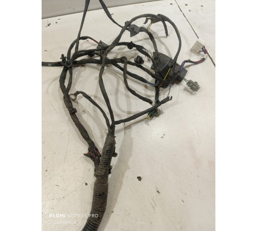 Проводка переднего бампера