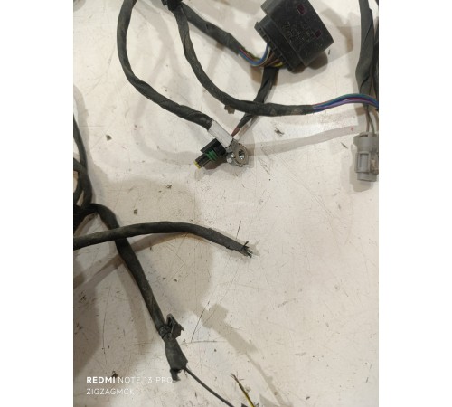 Проводка переднего бампера