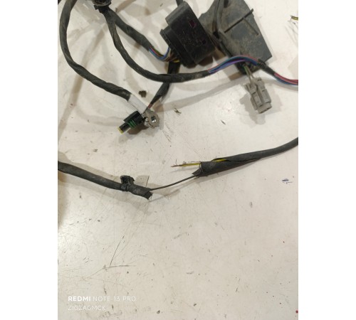 Проводка переднего бампера