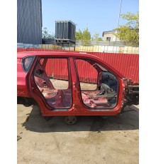 Порог со стойкой правый