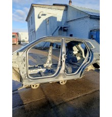 Порог со стойкой (левый)