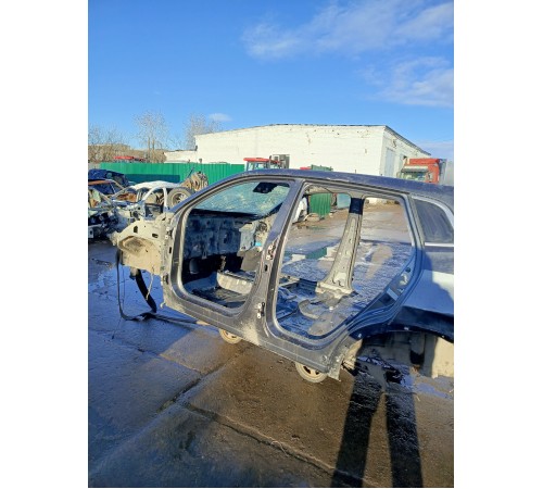 Порог со стойкой (левый)